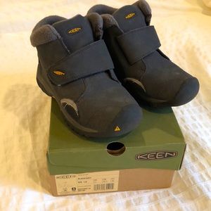 Keen Kootenay III Kid’s Waterproof Boots - Size 12, Black/Grey